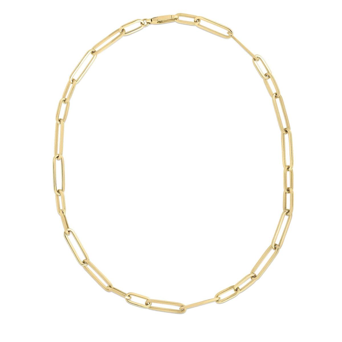 Roberto Coin 18K Yellow Gold Oval Link Chain Necklace