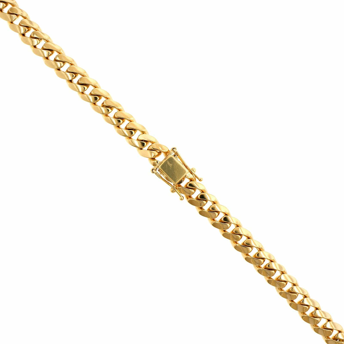 18K Yellow Gold 23" Cuban Chain Necklace
