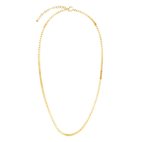 CADAR 18K Yellow Gold Square Necklace