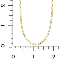14K Yellow Gold Medium Link Chain