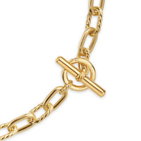 DY Madison® Toggle Chain Necklace 18K Yellow Gold, 8.5mm