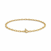 DY Madison® Toggle Chain Necklace 18K Yellow Gold, 5.5mm