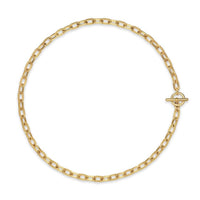 DY Madison® Toggle Chain Necklace 18K Yellow Gold, 5.5mm