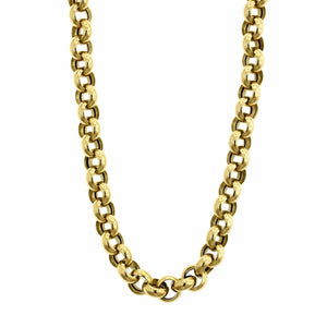 Roberto Coin 18K Yellow Gold Rolo Link Chain Necklace