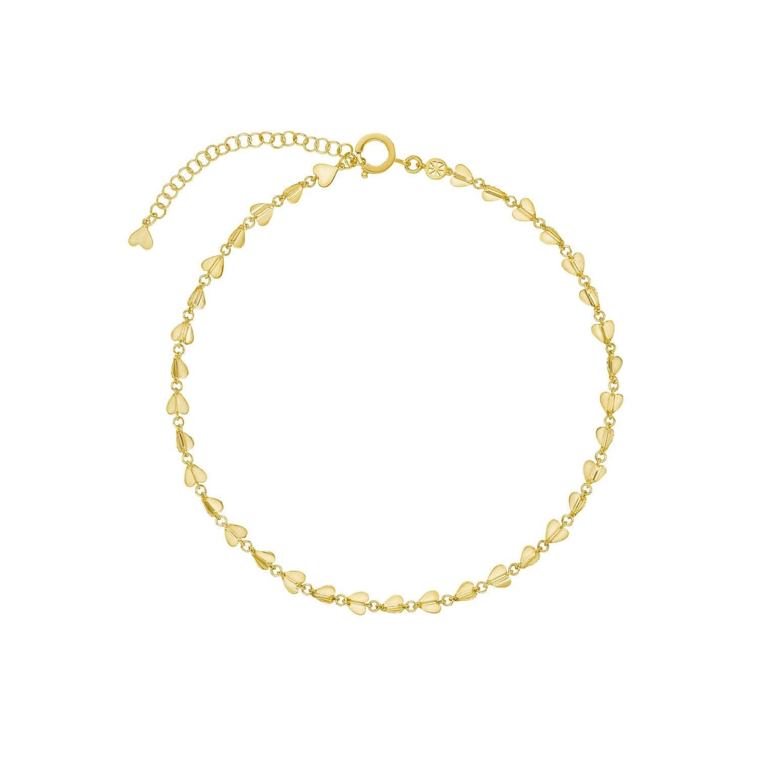 Cadar 18K Yellow Gold Heart Choker Necklace