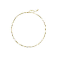 Temple St. Clair 18K Yellow Gold Small Round Link Chain Necklace
