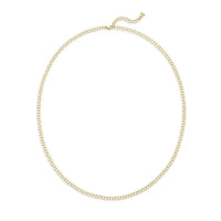 Temple St. Clair 18K Yellow Gold Small Round Link Chain Necklace 24"