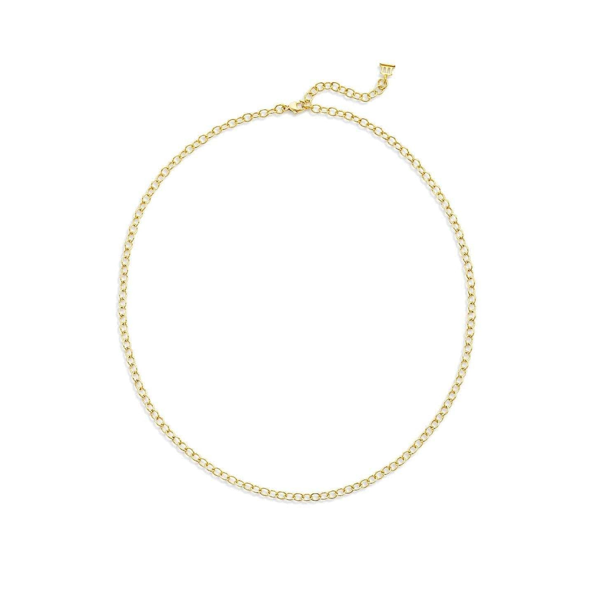 Temple St. Clair 18K Yellow Gold Small Oval Chain Necklace