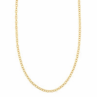Suzy Landa 18K Yellow Gold 18" Small Round Link Chain Necklace