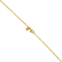 Suzy Landa 18K Yellow Gold 18" Small Round Link Chain Necklace