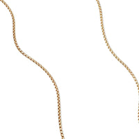 Box Chain Necklace 18K Yellow Gold, 1.7mm