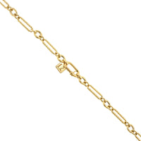 Lauren Rubinski 14K Yellow Gold Miuccia Extra Small Chain Link Necklace