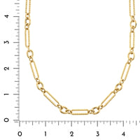 Lauren Rubinski 14K Yellow Gold Miuccia Extra Small Chain Link Necklace