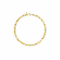CADAR 18K Yellow Gold B Home Link Necklace