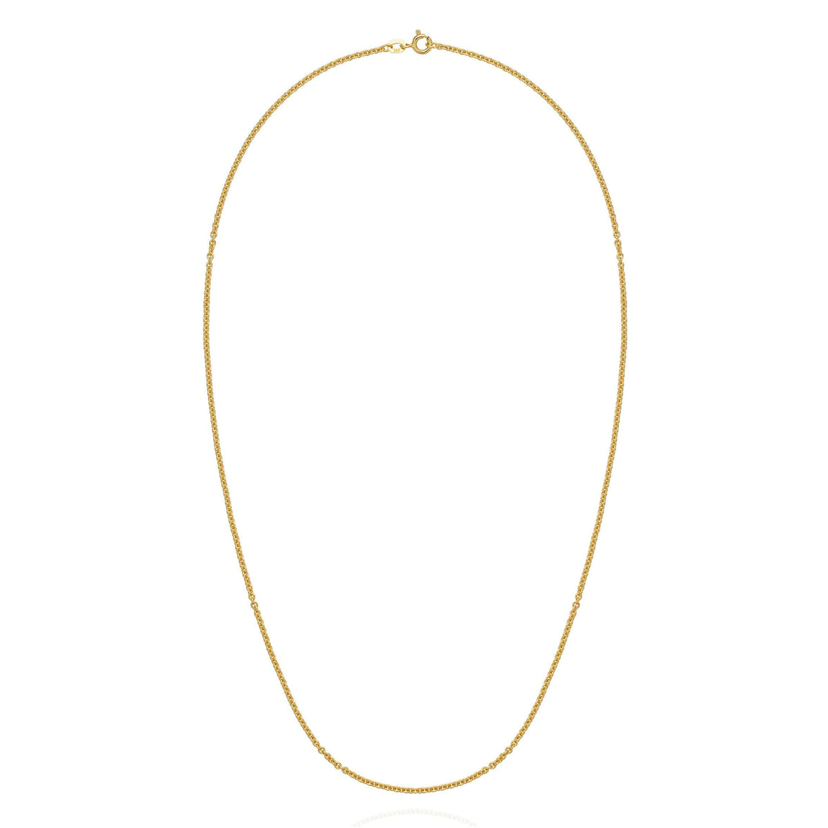 Fernando Jorge 18K Yellow Gold 19.8" Round Trace Chain Necklace