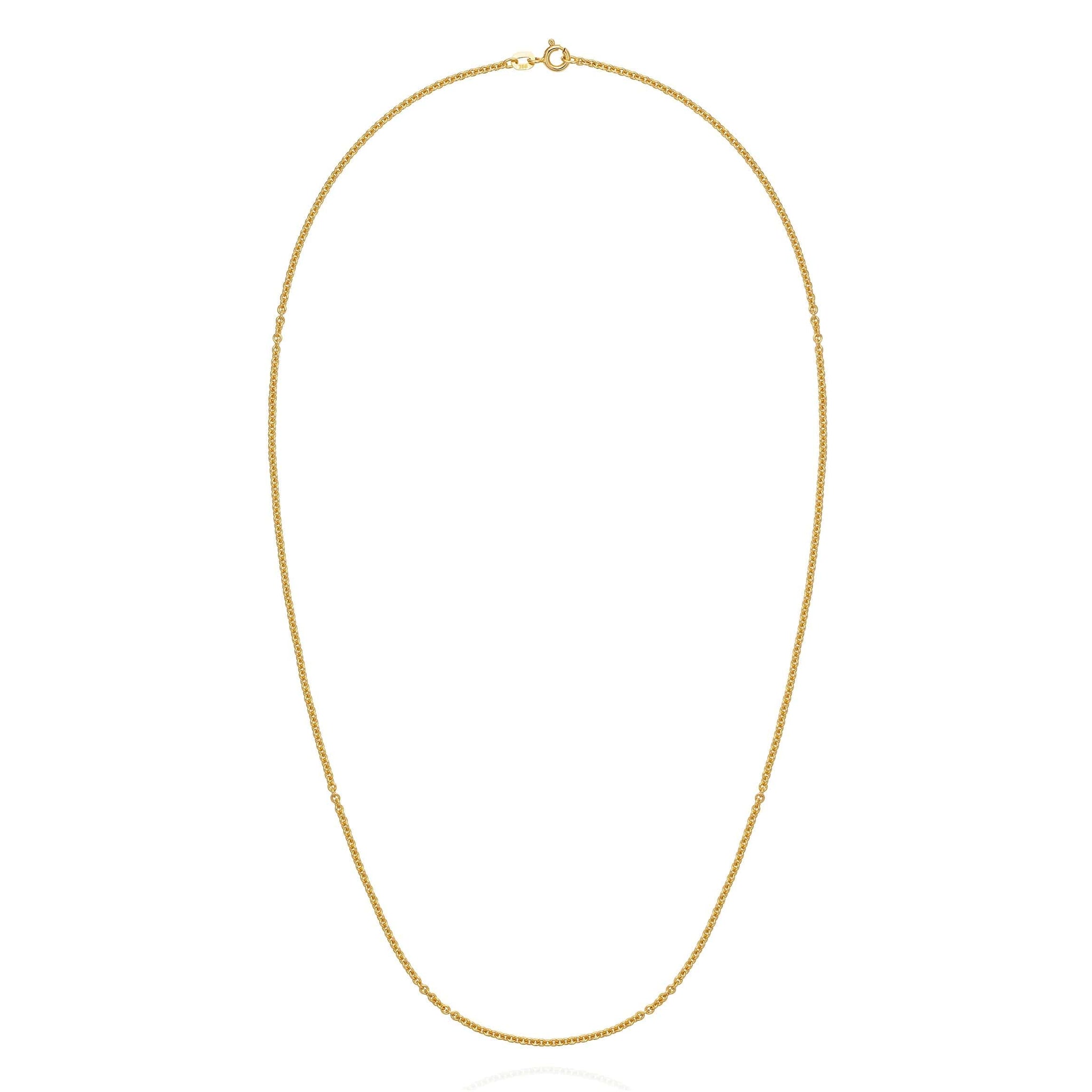 Fernando Jorge 18K Yellow Gold 19.8" Round Trace Chain Necklace