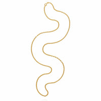 Fernando Jorge 18K Yellow Gold 27.5" Round Trace Chain Necklace