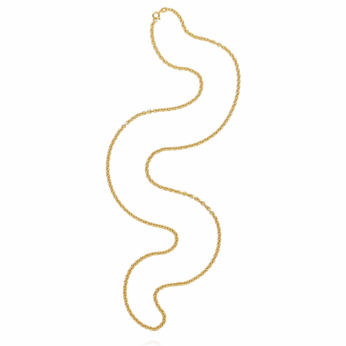 Fernando Jorge 18K Yellow Gold 27.5" Round Trace Chain Necklace