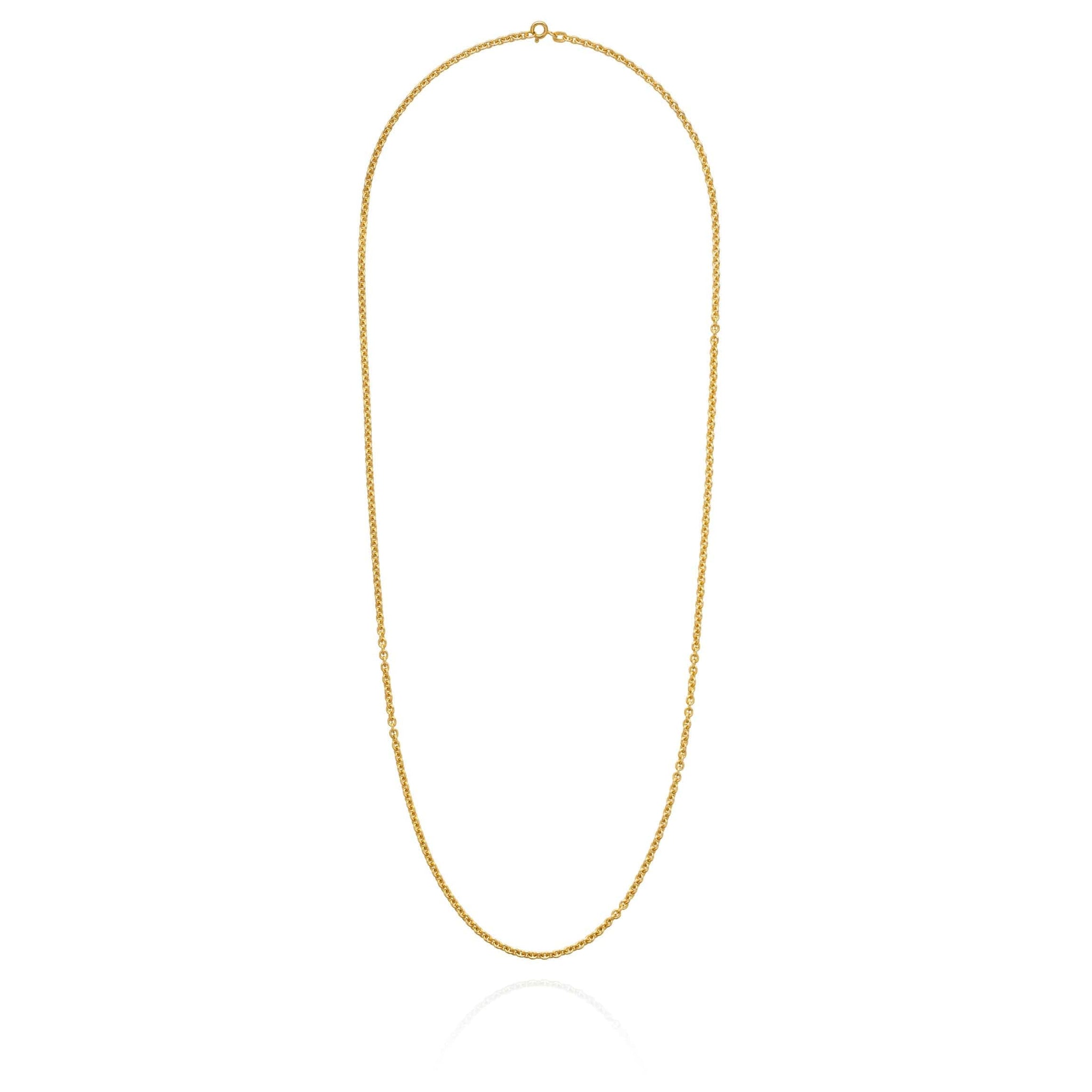 Fernando Jorge 18K Yellow Gold 27.5" Round Trace Chain Necklace