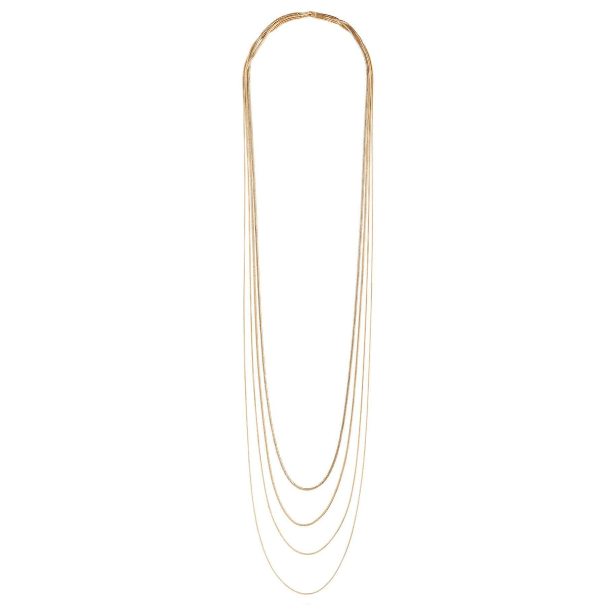 Fernando Jorge 18K Yellow Gold 15-20" Multi Strand Necklace