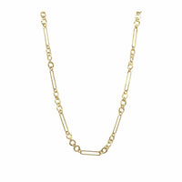 Armenta 18K Yellow Gold Paperclip Link Necklace