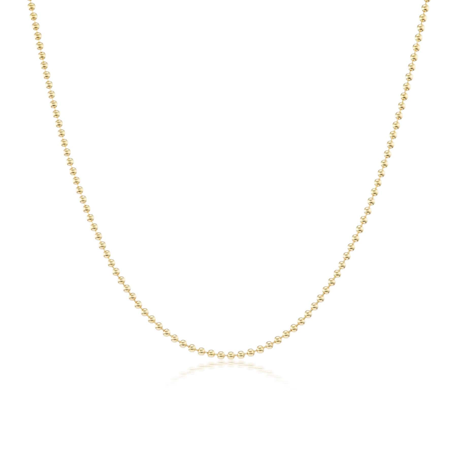 Sorellina 18K Yellow Gold 18" Ball Chain Necklace