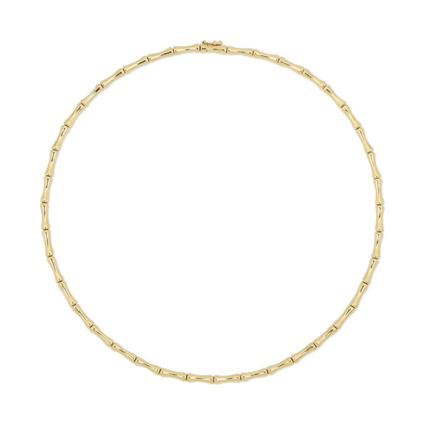 Anita Ko 18K Yellow Gold Bamboo Necklace