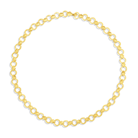 CADAR 18K Yellow Gold Python Link Necklace