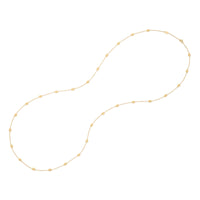 Marco Bicego 18K Yellow Gold Long Siviglia Small Bean Necklace