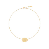 Marco Bicego 18K Yellow Gold Lunaria Single Leaf Necklace
