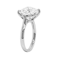 Platinum Heart Shaped Diamond Engagement Ring