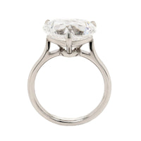Platinum Heart Shaped Diamond Engagement Ring