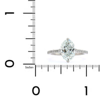Platinum Oval Diamond Hidden Halo Engagement Ring