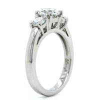Platinum 3 Stone Diamond Engagement Ring