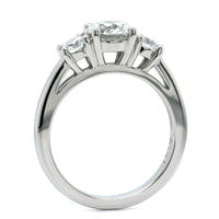 Platinum 3 Stone Diamond Engagement Ring