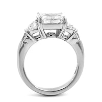 Platinum Radiant Cut Diamond Engagement Ring