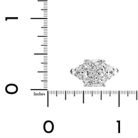 Platinum Radiant Cut Diamond Engagement Ring