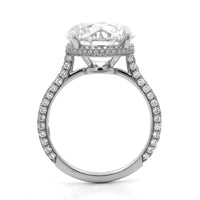 Platinum Round Diamond Solitaire Engagement Ring