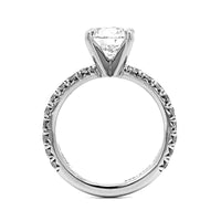 Platinum Round Diamond Engagement Ring