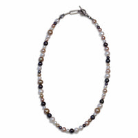 Maor Sterling Silver Pina Fresh Water Pearl Necklace