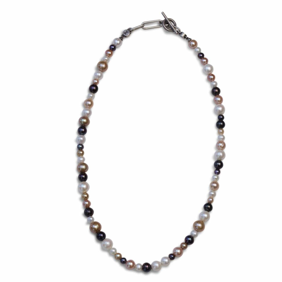 Maor Sterling Silver Pina Fresh Water Pearl Necklace