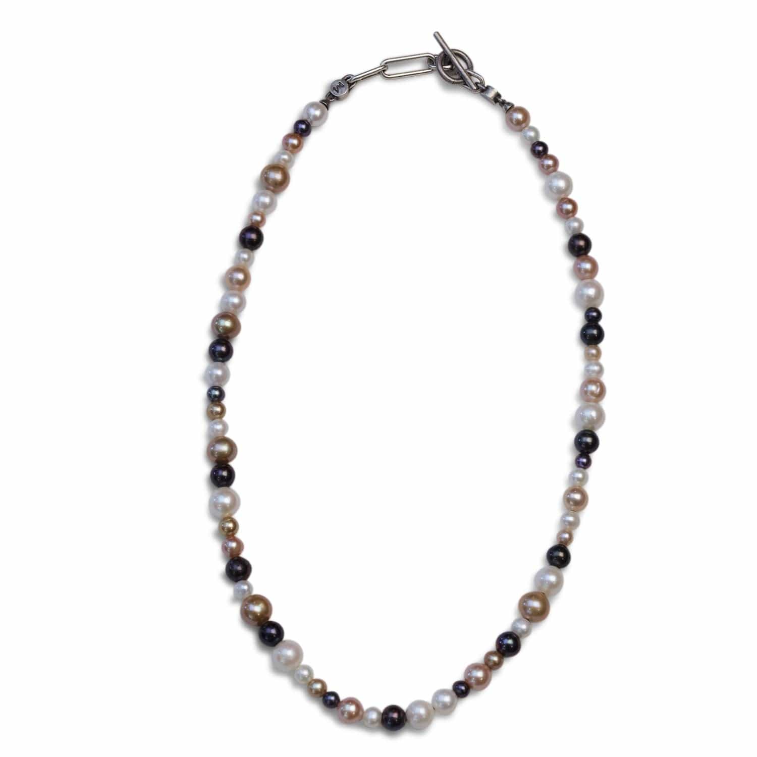 Maor Sterling Silver Pina Fresh Water Pearl Necklace