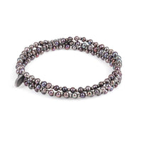 Maor Sterling Silver Fresh Water Pearl Agora Wrap Bracelet or Necklace