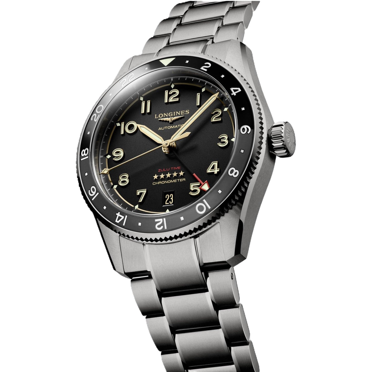 Longines Spirit Zulu Time 39mm L3.802.1.53.6