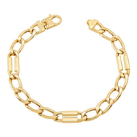 14K Yellow Gold Cuban Link Bracelet