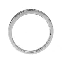 18K White Gold Bezel Set Diamond Ring