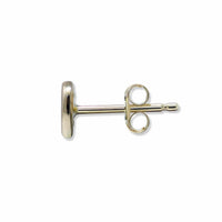 Anzie 14K Yellow Gold Turquoise Enamel Stud Earrings