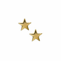 Anzie 14K Yellow Gold Star Stud Earrings