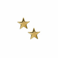 Anzie 14K Yellow Gold Star Stud Earrings