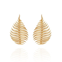 Fernando Jorge 18K Yellow Gold Medium Flame Earrings